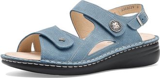 Finn Comfort Barbuda Sky Streetnubuk Womens Sandals Sky : EU 42 (US Womens 10.5-11) Medium, Leather
