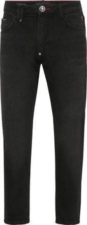 Philipp Plein Denim Broeken Detroit Fit - Heren - Slim Fit Jeans - Zwart - W30 - Denim - Jeans