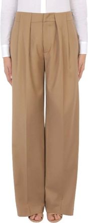 Dondup Pantalones Chinos Lucia - Trousers - Mujer - Beige - S