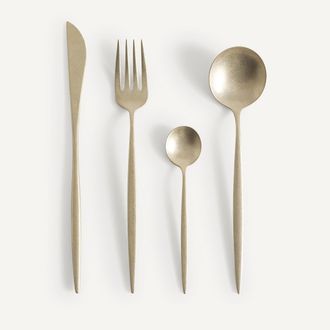 AM.PM 16-delig bestek in inox, Nagi