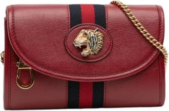 Gucci Pre-owned Cross Body Bags, female, Red, Size: ONE SIZE Pre-owned Vintage Crossbody Bag