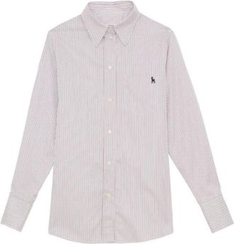 Ines De La Fressange Blouses & Shirts - Dames - Overhemden - Veelkleurig - L - Katoen - Overhemden
