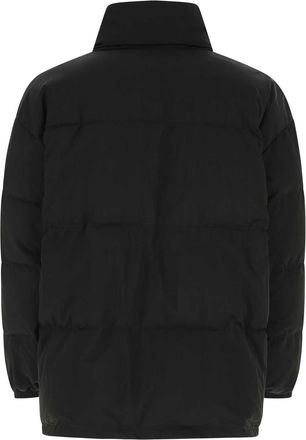 Moschino Mens Black Nylon Padded Jacket - Size EU 48 (Mens)