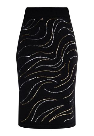 Usha midirok Dames zwart