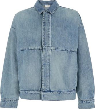 Fear of God Denim Trucker Jacket - Heren - Spijkerjassen - Blauw - M - Denim - Jassen
