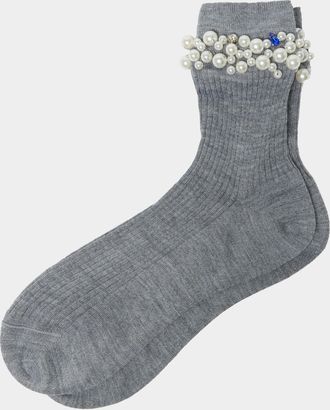 Maria La Rosa Womens Miami Cashmere Socks One Size