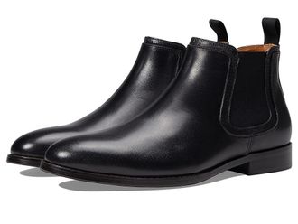 Steve Madden Duke Mens Boots Black Leather : 9.5 D - Medium