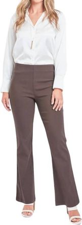 YMI Missy Pull On Bootcut Pants In Clove