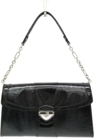 Louis Vuitton Tweedehands leren Louis Vuitton tassen - Dames - Vintage Handtas - Zwart - ONE Size - Vintage