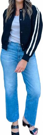 Esqualo Bomber Jacket In Black