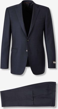 Canali Straight Wool Suit