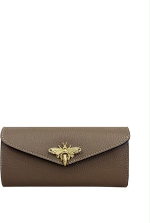 Anna Luchini Beige Rundleer Tas