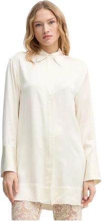 Day Birger Et Mikkelsen Lea Effen Shirt - Dames - Overhemden - Beige - L - Overhemden