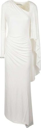 Self Portrait Langes drapiertes Selbstportr&auml;tkleid