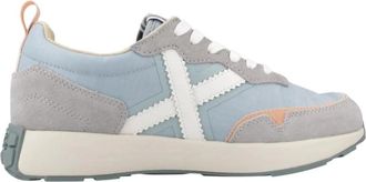 Munich Retrostijl Sneaker Xemine 75 - Dames - Sneakers - Blauw - 36 EU - Leer - Schoenen