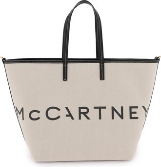 Stella McCartney Organic Cotton Canvas Tote Bag