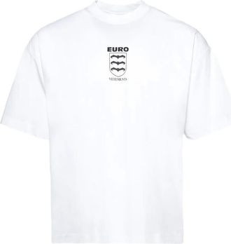 VETEMENTS T-shirt con logo - Bianco