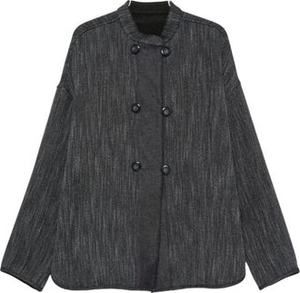 Emporio Armani Mujer, Chaquetas, Gris, Talla: 2XS
