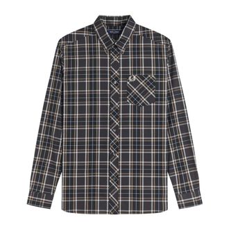 Fred Perry Uomo, Magliette, Grigio, M, new