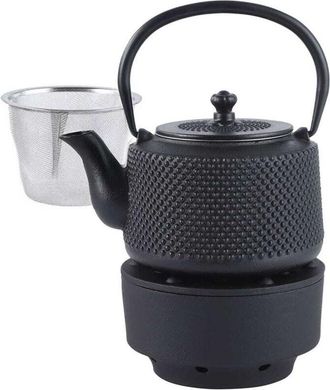 OEM Tetera De Hierro Fundido Con Calentador 0,8l Kinghoff Kh-1847