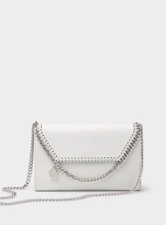 Stella McCartney Womens Falabella chain crossbody bag
