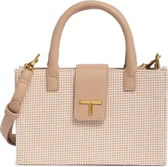 T Tahari Lexington Handbag in Wheat at Nordstrom Rack