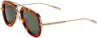 Valentino V-LSTORY VLS-129C Honey Havana/Gold/Green