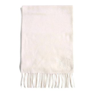 Max Mara Sciarpa - Dames - Accessoires - Wit - Maat: ONE Size