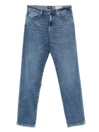 BOSS Jeans con baffatura - Blu