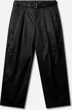sacai Men s Cotton Chino Pants Black