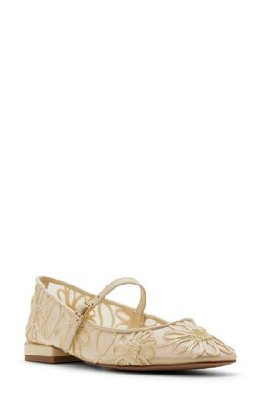 Ted Baker Daria Mary Jane Flat in Melon at Nordstrom, Size 6.5