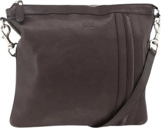 Gucci Pre-owned Cross Body Bags, female, Brown, Size: ONE SIZE Pre-owned Vintage Shoulder Bag
