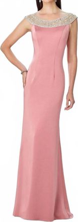 Cameron Blake Prom Dress In Rosewood