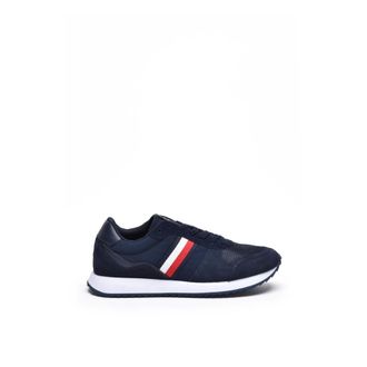 Tommy Hilfiger Heren, Schoenen, Blauw, Maat: 47 EU Leer