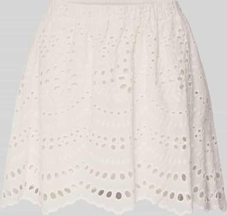 Only Mini-Skort aus reiner Baumwolle Modell NALA-LALISA in Weiss, Gr&ouml;&szlig;e XL