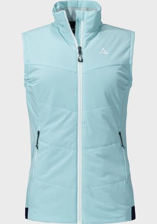 Sch&ouml;ffel Funktionsweste SCH&Ouml;FFEL Ins. Vest Skorpa L, Damen, Gr. 36, blau (8025, blau), Oberstoff : 90% Polyester 10% Elasthan (Coating: Polyurethan) Futter : 1