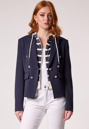 Blue Revival Kasey Hooded Blazer in Navy at Nordstrom, Size X-Large