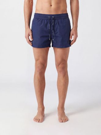 Dolce & Gabbana Costume boxer corto in nylon con vita elasticizzata e coulisse