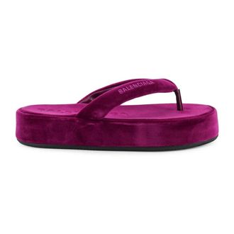 Balenciaga Flip Flops, female, Purple, Size: 6 US Jet Lag Thong