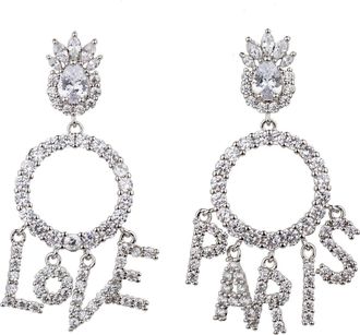 Eyecandy LA Love Paris Earrings