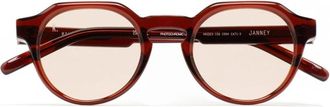 Kaleos Glasses, female, Brown, Size: 49 MM Janney 004 Sunglasses
