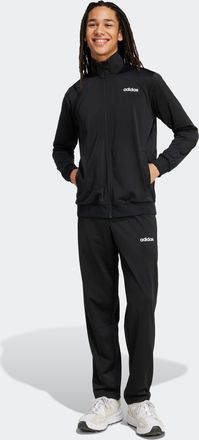 adidas Trainingsanzug ADIDAS SPORTSWEAR ADIDAS LINEAR, Gr. XXL, schwarz, Obermaterial: 100% Polyester, Sportanz&uuml;ge Trainingsanzug