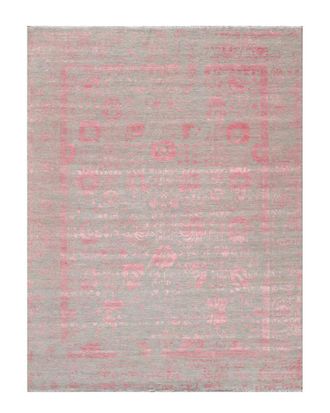 Pasargad Home Transitional Hand-Knotted Rug