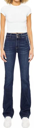 Kancan High Rise Bootcut Jean In Dark Wash