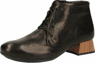Think Delicia Stiefelette - Dames - Schoenen - Zwart - Maat: 37 1/2 EU Leer