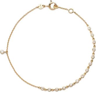 WHITEbIRD Bracciale Clarisse in oro giallo 18 carati con diamanti