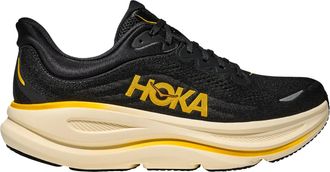 Hoka One One Bondi 9 Carbon Black / Yellow Gold 1162011-CWG Mens