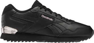Reebok Dames Classics Glide Ripple Clip Sneakers - Dames - Fitnessschoenen - Zwart - 35 EU - Fitness