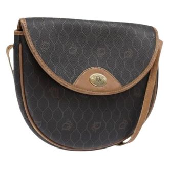 Dior Pre-owned Cross Body Bags, female, Brown, Size: ONE SIZE Pre-owned Vintage Plastic Shoulder Bag