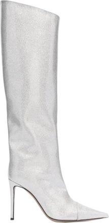 Generic Womens Patent Leather High Heel Boots Print Knee Popular Party Boots